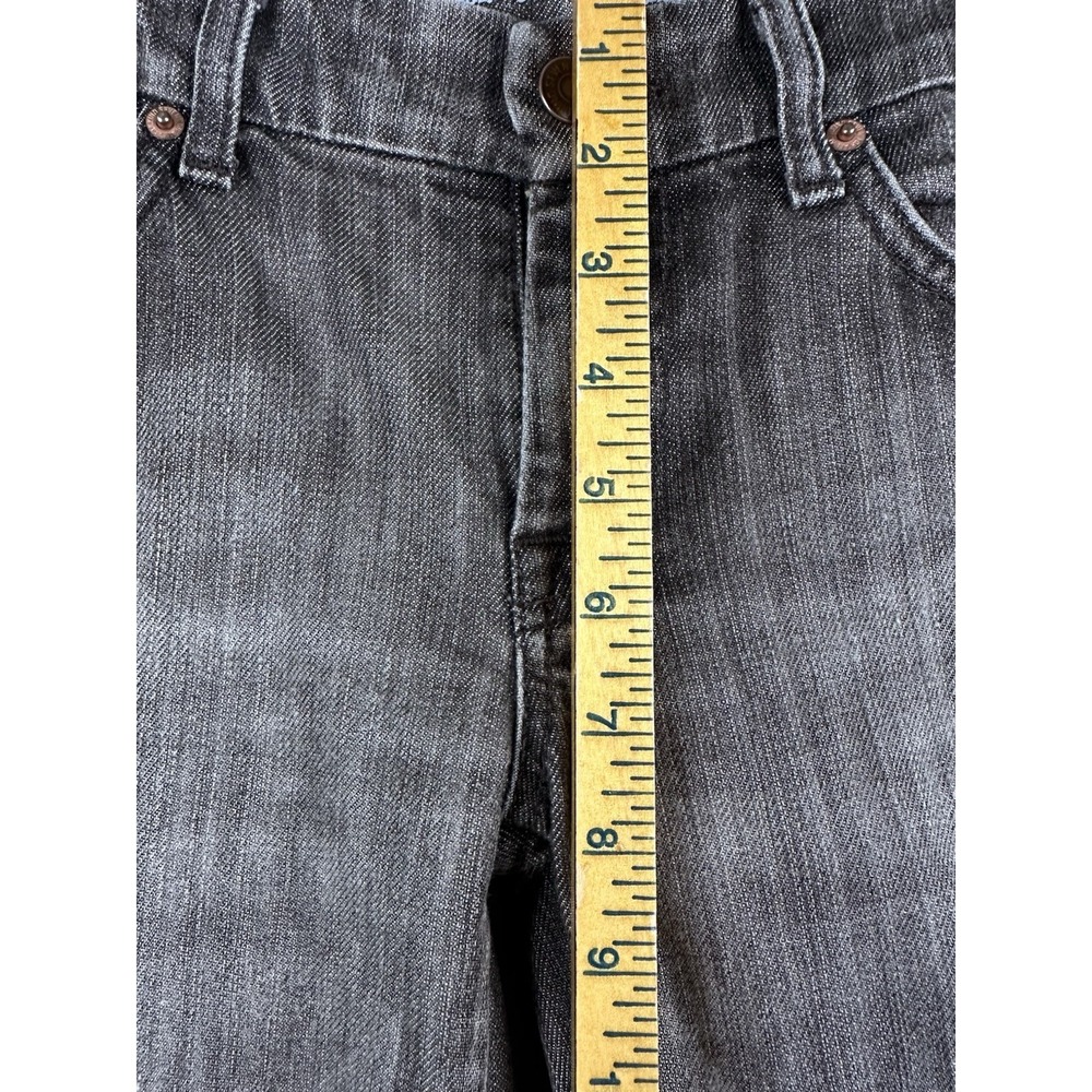 7 For All Mankind Jeans Womens Brown Distressed Bootcut Cotton Blend Size 28 - Picture 11 of 11